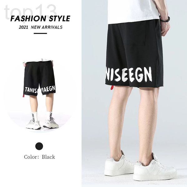 men's shorts designer pinli clothing | simple spring and summer english printed shorts sports thin drawstring medium waist capris casua, White;black
men's shorts designer pinli clothing | simple spring and summer english printed shorts sports thin drawstring medium waist capris casua, White;black