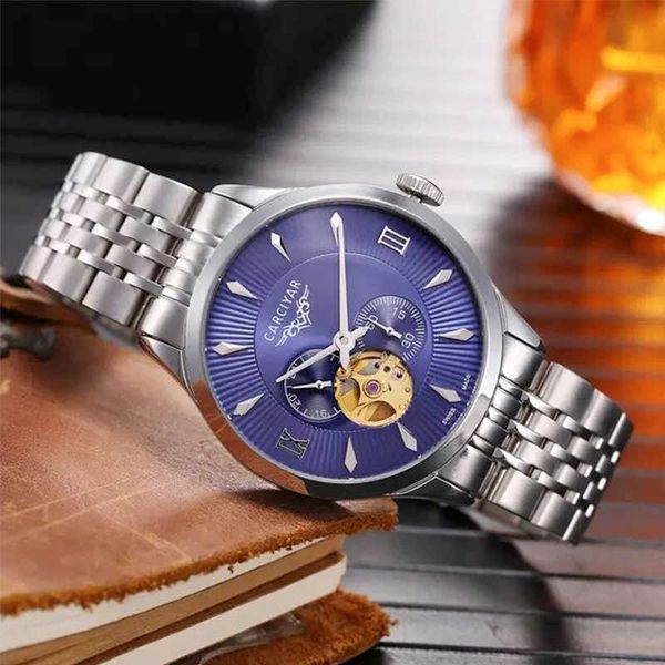 watches designer automatic business leisure mechanical men's watch, Silver
watches designer automatic business leisure mechanical men's watch, Silver