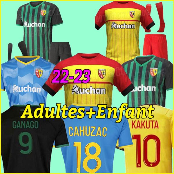 21 22 23 rc lens sainte barbe special-edition soccer jerseys kakuta ganago sotoca fofana hommes enfants banza 2021 2022 football shirts men, Black;yellow
21 22 23 rc lens sainte barbe special-edition soccer jerseys kakuta ganago sotoca fofana hommes enfants banza 2021 2022 football shirts men, Black;yellow