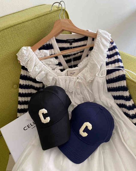 ball caps family hat korean version yang mi same e baseball cap letter versatile cotton leisure sunscreen duck tongue children, Blue;gray