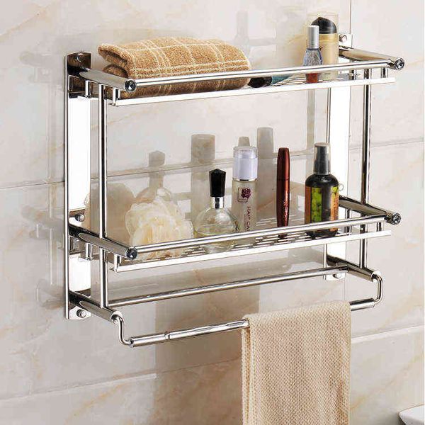 direct punching towel rack stainls steel single-layer storage rack toilet towel bathroom
direct punching towel rack stainls steel single-layer storage rack toilet towel bathroom