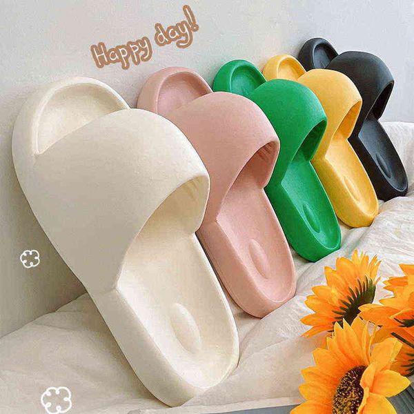 fashionable bread slippers women eva thick bottom soft home anti-slip summer new sandals pair slides casual simple woman shoes y220621, Black
fashionable bread slippers women eva thick bottom soft home anti-slip summer new sandals pair slides casual simple woman shoes y220621, Black