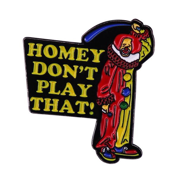homey don t play that badge lapel pin video game funny live colorfully clown meme badge jewelry, Blue
homey don t play that badge lapel pin video game funny live colorfully clown meme badge jewelry, Blue