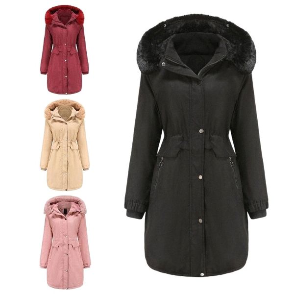 women's down & parkas autumn winter woman long sleeve hooded outwear female f1vy#, Black
women's down & parkas autumn winter woman long sleeve hooded outwear female f1vy#, Black