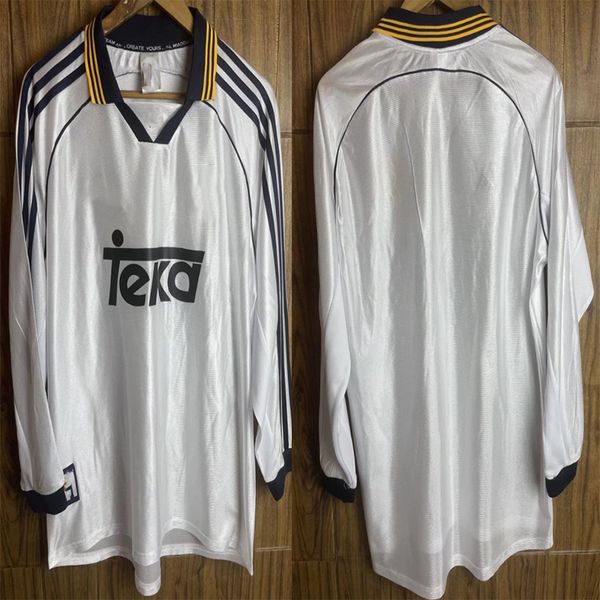 98 99 00 soccer jerseys maillot classic vintage camisetas football shirts uniforms ucl men home long sleeve redondo zamorano laudrup guti ca, Black;yellow
98 99 00 soccer jerseys maillot classic vintage camisetas football shirts uniforms ucl men home long sleeve redondo zamorano laudrup guti ca, Black;yellow