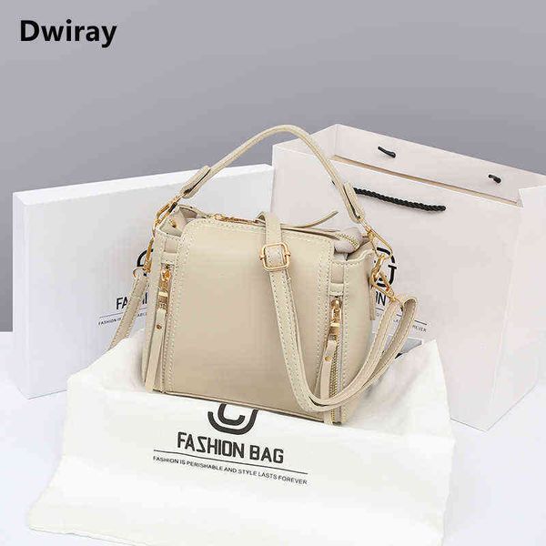 dwira pu handle handbags for women's brand designer 2022 ladies luxury shoulder crossbody bags fashion zipper purse g220506
dwira pu handle handbags for women's brand designer 2022 ladies luxury shoulder crossbody bags fashion zipper purse g220506