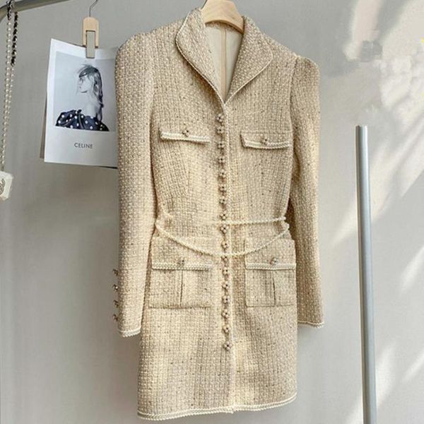 casual dresses french style autumn winter woven tweed dress women heavy industry beading pearl slim package hip a-line, Black;gray
casual dresses french style autumn winter woven tweed dress women heavy industry beading pearl slim package hip a-line, Black;gray