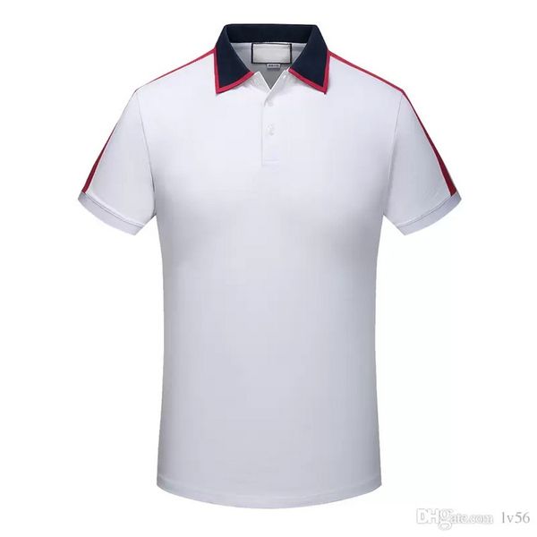 2022 polos t-shirt men casual t shirt embroidered medusa cotton polo shirt high street collar shirts, White;black 
2022 polos t-shirt men casual t shirt embroidered medusa cotton polo shirt high street collar shirts, White;black