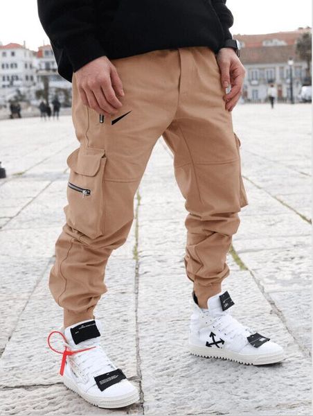 hip hop men pantalones hombre high street loose casual cargo pants with zipper pockets joggers sweatpants men's trousers harajuku sport, Black
hip hop men pantalones hombre high street loose casual cargo pants with zipper pockets joggers sweatpants men's trousers harajuku sport, Black