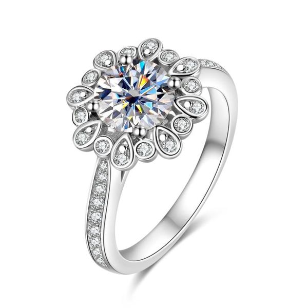 cluster rings anu daisy sunflower flower 1.2ct d color moissanite engagement wedding for women wholesale, Golden;silver
cluster rings anu daisy sunflower flower 1.2ct d color moissanite engagement wedding for women wholesale, Golden;silver