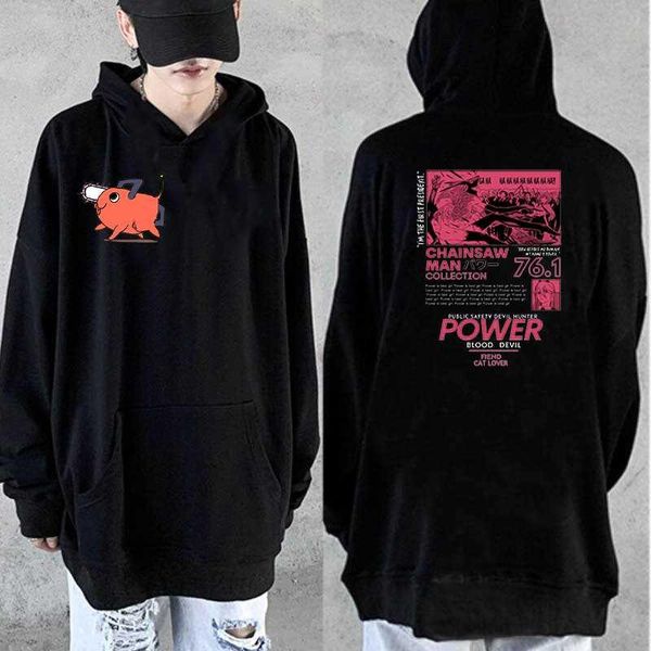 men's hoodies & sweatshirts chainsaw man anime oversized harajuku men clothing sweatshirt fashion lounge wear, Black
men's hoodies & sweatshirts chainsaw man anime oversized harajuku men clothing sweatshirt fashion lounge wear, Black