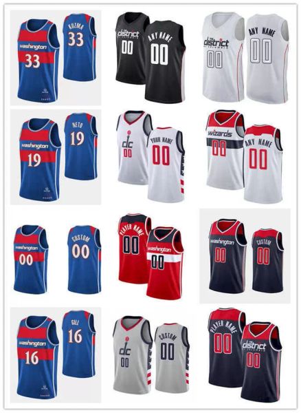 75th custom men women youth 16 anthony gill 4 aaron holiday 33 kyle kuzma 19 raul neto washington''wizards''basketball j, Black
75th custom men women youth 16 anthony gill 4 aaron holiday 33 kyle kuzma 19 raul neto washington''wizards''basketball j, Black