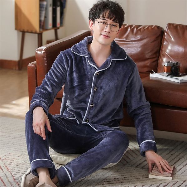 lovers winter pajamas flannel sleepwear soft warm pyjama sets nightgown men s pajamas sets long sleeve men lounge pijamas lj201113, Black;brown
lovers winter pajamas flannel sleepwear soft warm pyjama sets nightgown men s pajamas sets long sleeve men lounge pijamas lj201113, Black;brown