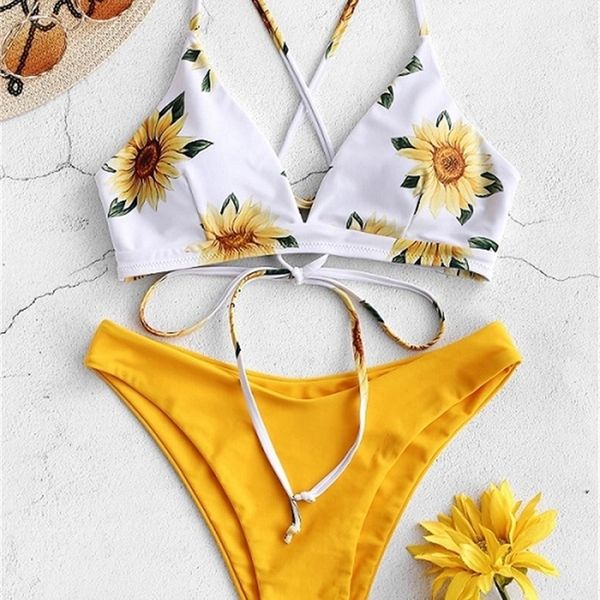 sunflower printed bikini set swimwear women mujer push up padded biquini bathers bandage bathing suit swimsuit 220408, White;black
sunflower printed bikini set swimwear women mujer push up padded biquini bathers bandage bathing suit swimsuit 220408, White;black