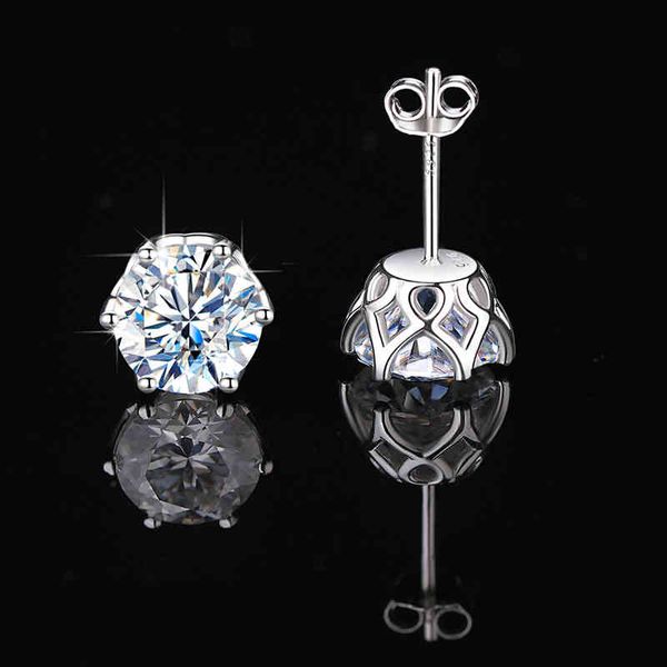 luxury 2 cts moissanite earrings studs for women solid silver 925 6 classic engagement jewelry with certificate trend, Golden;silver
luxury 2 cts moissanite earrings studs for women solid silver 925 6 classic engagement jewelry with certificate trend, Golden;silver