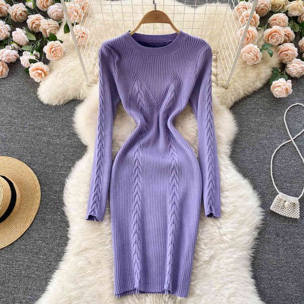 casual dresses knitted dress women's interior with korean version slim fit, medium and long section twist cover head, sleeve wrap hip b, Black;gray
casual dresses knitted dress women's interior with korean version slim fit, medium and long section twist cover head, sleeve wrap hip b, Black;gray