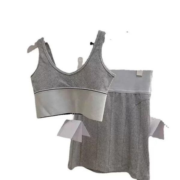 womens tracksuits swimwear two piece dress designer yoga suit sportwear fitness sports 2pcs bra mini skirts outfits solid yogaworld elastic, White;black
womens tracksuits swimwear two piece dress designer yoga suit sportwear fitness sports 2pcs bra mini skirts outfits solid yogaworld elastic, White;black