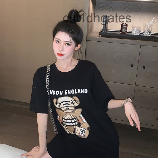 2022 designer b br t shirt l8884# couple's fashion niche design sense bear pattern short sleeved summer hong kong style foreign style l, White
2022 designer b br t shirt l8884# couple's fashion niche design sense bear pattern short sleeved summer hong kong style foreign style l, White
