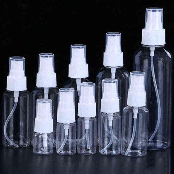 10pc travel transparent refillable bottles clear plastic atomizer small sprayer bottle 5/10/20/30/50 /60/80/120/150/200/250ml y220428
10pc travel transparent refillable bottles clear plastic atomizer small sprayer bottle 5/10/20/30/50 /60/80/120/150/200/250ml y220428