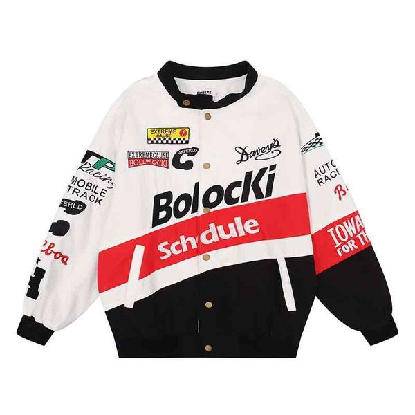 2022 men streetwear jacket coat american embroidery letter harajuku casual spring stitching motorcycle outwear new, Black;brown
2022 men streetwear jacket coat american embroidery letter harajuku casual spring stitching motorcycle outwear new, Black;brown
