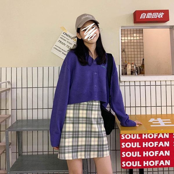 womens colors korean style knits spring autumn v neck short cardigan sweater coat female outwear long sleeve aa, White
womens colors korean style knits spring autumn v neck short cardigan sweater coat female outwear long sleeve aa, White