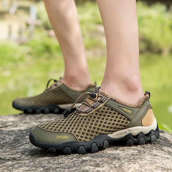 spring and summer men's mesh sandals summer breathable wading mens casual sandals shoes men's sports and leisure flat shoes cx2205, Black
spring and summer men's mesh sandals summer breathable wading mens casual sandals shoes men's sports and leisure flat shoes cx2205, Black