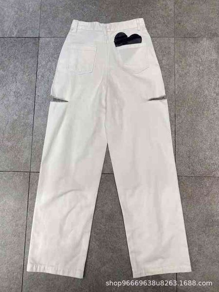 women's jeans autumn product yang mi co branded series waist head love white denim high hole design, Blue
women's jeans autumn product yang mi co branded series waist head love white denim high hole design, Blue