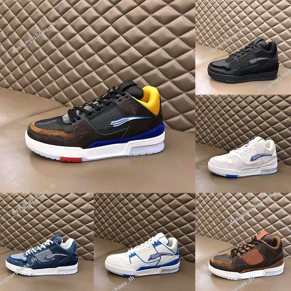 designer casual shoes men leather middle suede shoe thick bottom calfskin splicing trainers printing embossed grained platform sneakers, Black
designer casual shoes men leather middle suede shoe thick bottom calfskin splicing trainers printing embossed grained platform sneakers, Black