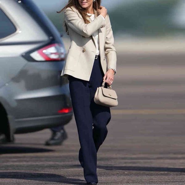 women's suits blazers princess's same autumn street fashion women's clothing patch pocket double breasted slim fitting suit c, White;black 
women's suits blazers princess's same autumn street fashion women's clothing patch pocket double breasted slim fitting suit c, White;black