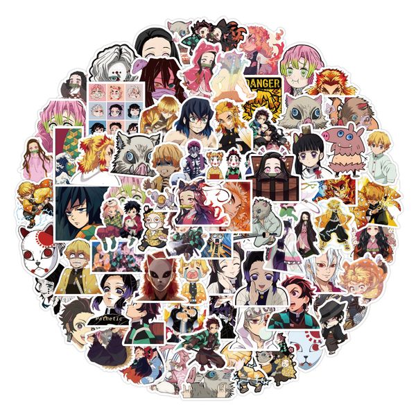 50pcs anime ghost slayer graffiti sticker pack for notebook guitar bike skateboard gift pvc waterproof decals wholesale
50pcs anime ghost slayer graffiti sticker pack for notebook guitar bike skateboard gift pvc waterproof decals wholesale