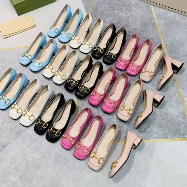 2022 new square dress women shoes summer fashion cowhide high heels coarser heel 100% leather metal buckle lady designer heeled boat shoe la, Black
2022 new square dress women shoes summer fashion cowhide high heels coarser heel 100% leather metal buckle lady designer heeled boat shoe la, Black