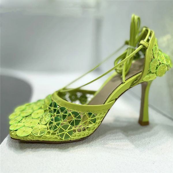 popular brand air mesh bling women's sandals square toe high heels ankle strap pumps female slingback runway ladies mules, Black
popular brand air mesh bling women's sandals square toe high heels ankle strap pumps female slingback runway ladies mules, Black
