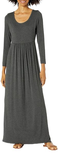 brand - daily ritual women's jersey long-sleeve empire-waist maxi dress a9zm#, White;black
brand - daily ritual women's jersey long-sleeve empire-waist maxi dress a9zm#, White;black