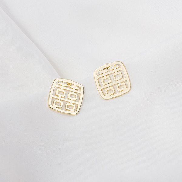 internet-famous and vintage fangxi ear-style xi-shaped stud earrings for women temperamental simple and personalized earrings eardrops frost, Golden
internet-famous and vintage fangxi ear-style xi-shaped stud earrings for women temperamental simple and personalized earrings eardrops frost, Golden