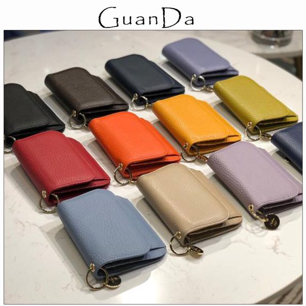 bifold slim genuine leather women wallet mini pocket lady short coin purse brand designer gift card holder case with keyring
bifold slim genuine leather women wallet mini pocket lady short coin purse brand designer gift card holder case with keyring