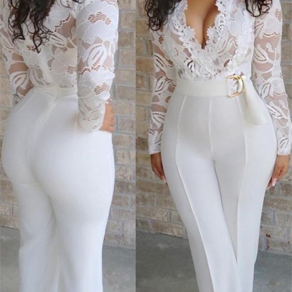 jumpsuit women lace rompers bodysuit long overalls party long sleeve vneck trench y2k formal elegant runway white outfits work 220713, Black;white
jumpsuit women lace rompers bodysuit long overalls party long sleeve vneck trench y2k formal elegant runway white outfits work 220713, Black;white