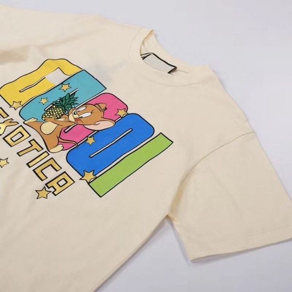 2022 luxury brands t shirts men women oversized t-shirt thick cotton short sleeve rainbow letter print high street tees berry, White
2022 luxury brands t shirts men women oversized t-shirt thick cotton short sleeve rainbow letter print high street tees berry, White