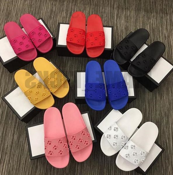 designer slippers fashion holes rubber slides sandals men women slipper beach flip flops flat non-slip bottom designer with box, Black
designer slippers fashion holes rubber slides sandals men women slipper beach flip flops flat non-slip bottom designer with box, Black
