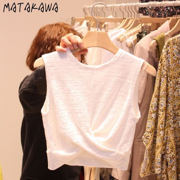 spring and summer korean simple tank casual sleeveless round neck womens tanks fashion cropped 210506, White
spring and summer korean simple tank casual sleeveless round neck womens tanks fashion cropped 210506, White