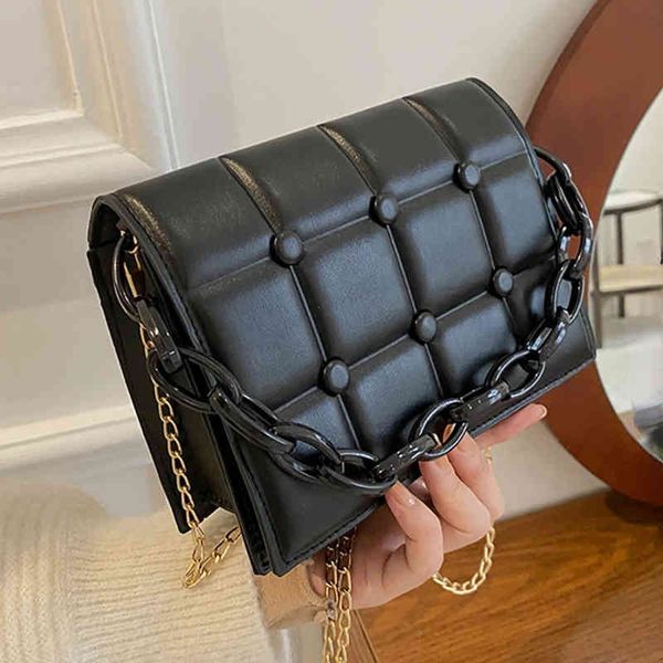 luxury women hand bag quilted plaid pattern flap bag soft pu leather shoulder bag female small chain crossobdy party clutch 220512
luxury women hand bag quilted plaid pattern flap bag soft pu leather shoulder bag female small chain crossobdy party clutch 220512