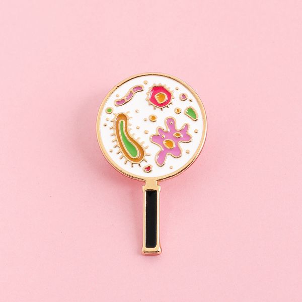 color microbes bacteria fashion alloy brooch under cartoon magnifying glass all-match denim clothes jewelry pin friend gift badge, Blue
color microbes bacteria fashion alloy brooch under cartoon magnifying glass all-match denim clothes jewelry pin friend gift badge, Blue