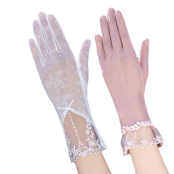 sun protection gloves for women 05ac lace summer uv thin outdoor touch screen stretch ice silk driving, Black;green
sun protection gloves for women 05ac lace summer uv thin outdoor touch screen stretch ice silk driving, Black;green