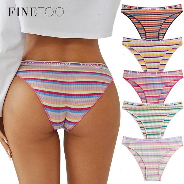 finetoo 3pcs set colorful stripes panties womens cotton briefs -xl low-rise rainbow underwear ladies underpants girls, Black;pink
finetoo 3pcs set colorful stripes panties womens cotton briefs -xl low-rise rainbow underwear ladies underpants girls, Black;pink