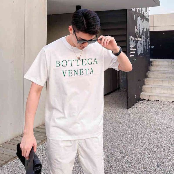 22ss bottega designer t shirt summer high street fashion brand men's and women's short-sleeved t-shirt printing letters korean ver, White;black
22ss bottega designer t shirt summer high street fashion brand men's and women's short-sleeved t-shirt printing letters korean ver, White;black