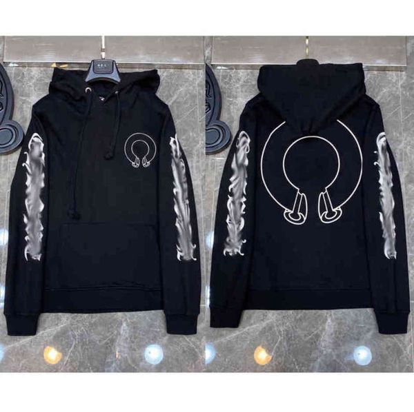 mens loose fashion sweatshirts classic brand ch designer hoodie horseshoe sanskrit print luxury zipper jacket pullover hooded coat women sw, Black
mens loose fashion sweatshirts classic brand ch designer hoodie horseshoe sanskrit print luxury zipper jacket pullover hooded coat women sw, Black