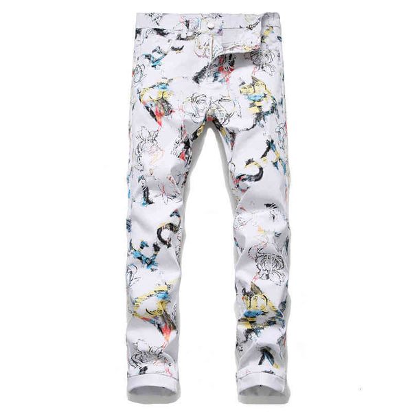 men's pants hairstylist autumn men's flower pants slim fit trendy nightclub leggings white elastic animal printed ftv0, Black
men's pants hairstylist autumn men's flower pants slim fit trendy nightclub leggings white elastic animal printed ftv0, Black