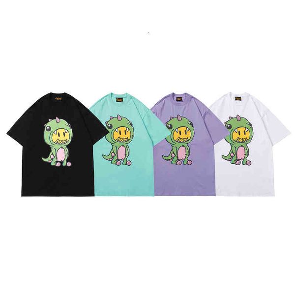 men's t-shirts spring and summer dew cartoon dinosaur print round neck pullover short sleeve unisex, White;black
men's t-shirts spring and summer dew cartoon dinosaur print round neck pullover short sleeve unisex, White;black