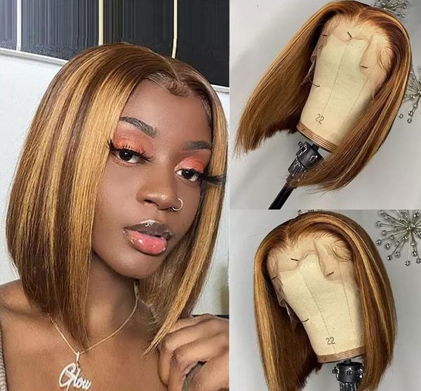 piano ombre 4/27 color 4/30 dark brown 1b/30 human hair bob wig straight 13x4x1 lace front wigs 4x4 african t part tissage cheveux humain sh, Black
piano ombre 4/27 color 4/30 dark brown 1b/30 human hair bob wig straight 13x4x1 lace front wigs 4x4 african t part tissage cheveux humain sh, Black