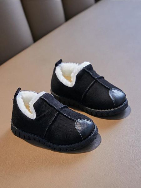 boys minimalist faux fur lining slip-on flats she, Black;grey
boys minimalist faux fur lining slip-on flats she, Black;grey