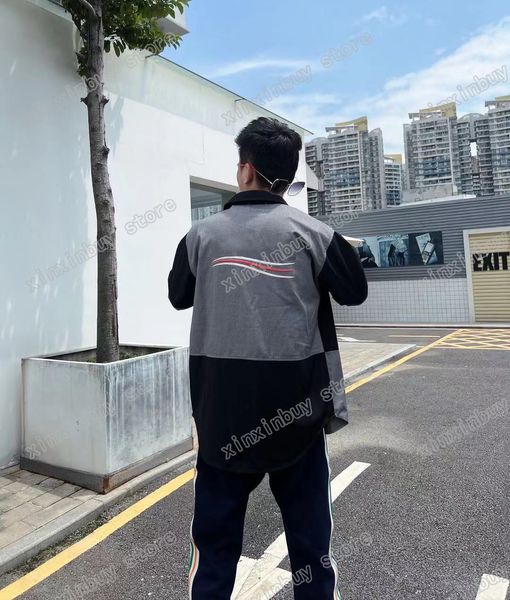 22ss men women designers jackets paris sea wave print cotton fabric man lapel neck streetwear black m-2xl, Black;brown
22ss men women designers jackets paris sea wave print cotton fabric man lapel neck streetwear black m-2xl, Black;brown